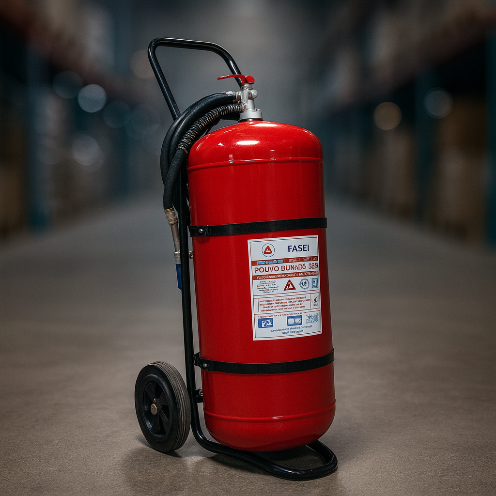 Carro rodante PQS 50 KG Certificado
