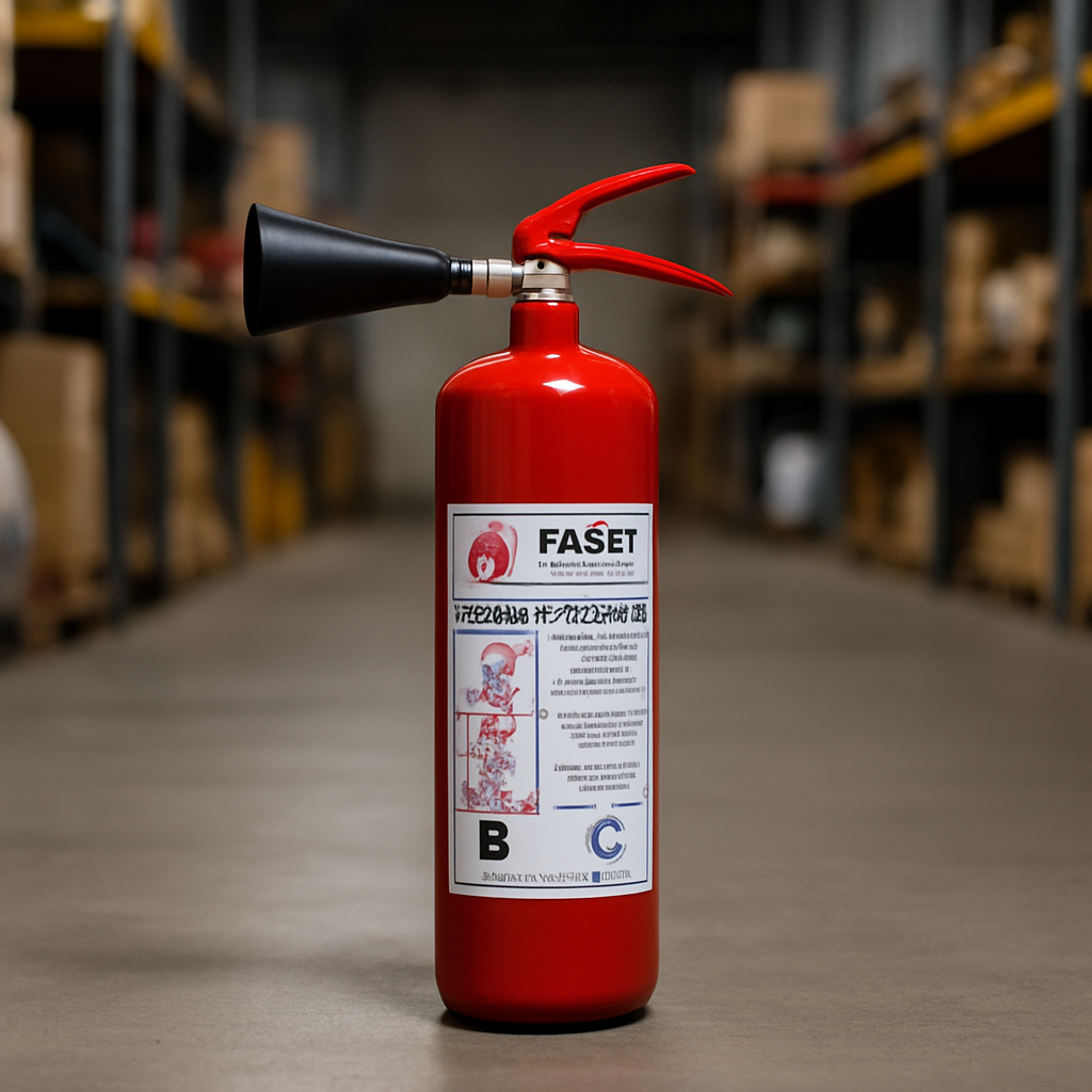 Extintor CO2 2 kg Certificado