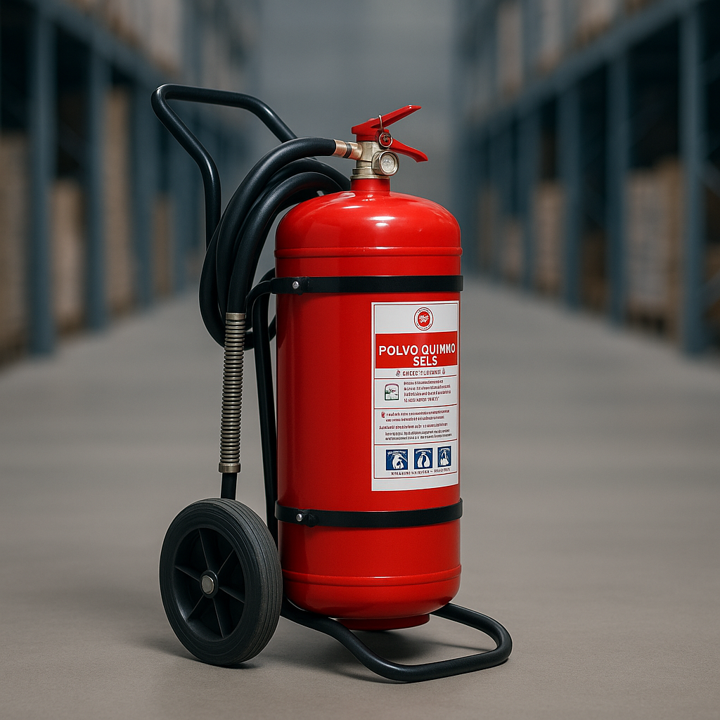 Carro rodante PQS 25 KG Certificado